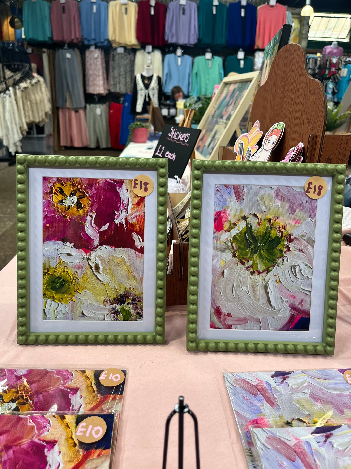 Framed in bloom set PRINT